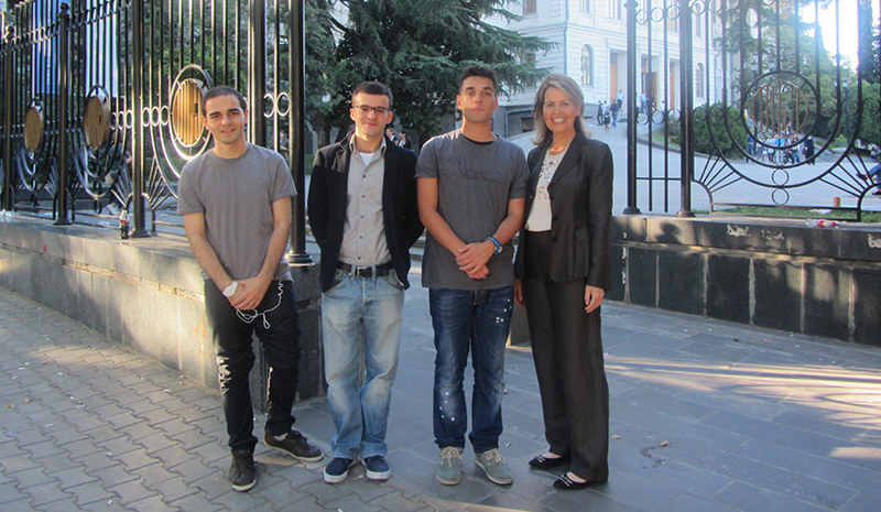 Kennsla við lagadeild háskólans í Tbilisi