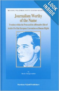 Bókin Journalism Worthy of the Name komin út