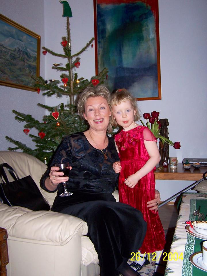 þorgerður með guffu litlu