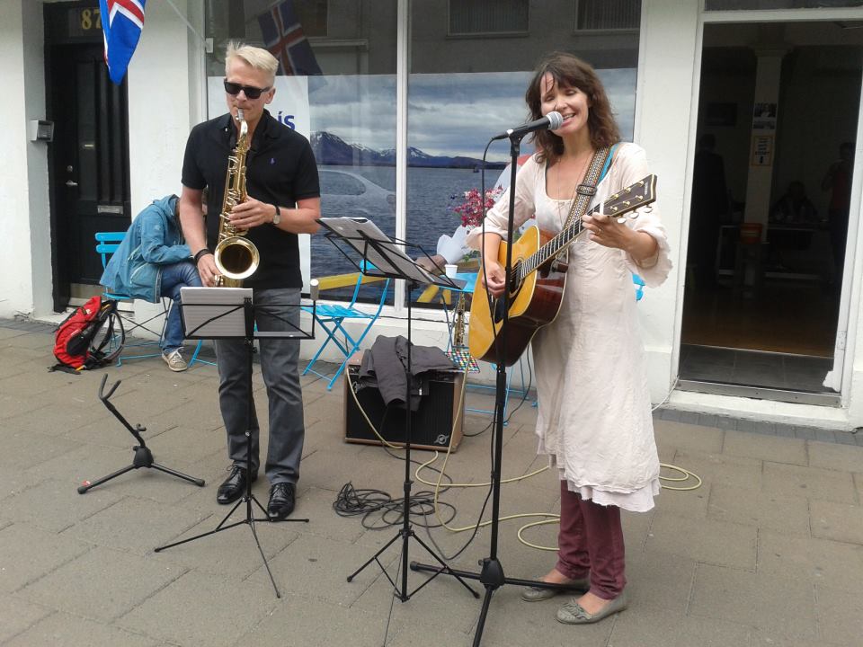 Katla Margrét og Magnús Diðrik Baldursson