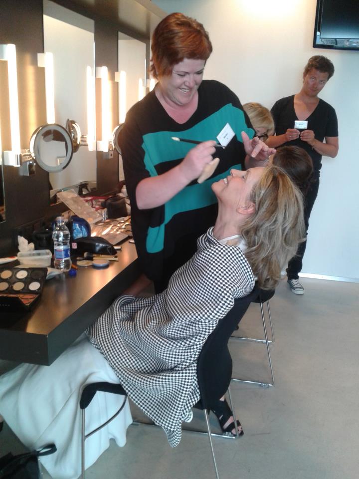 Undirbúningur fyrir kappræður á Stöð 2