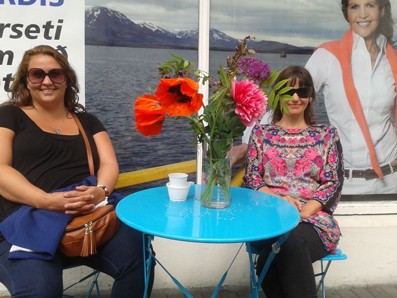 Katla Margrét stýrir dagskrá á kosningaskrifstofu