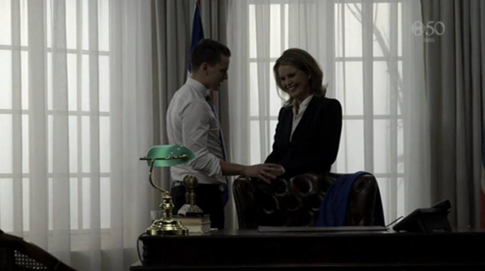 Hlutverk í grínþættinum Hraðfréttir