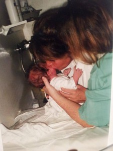 með gunnar þorgeir nýfæddan