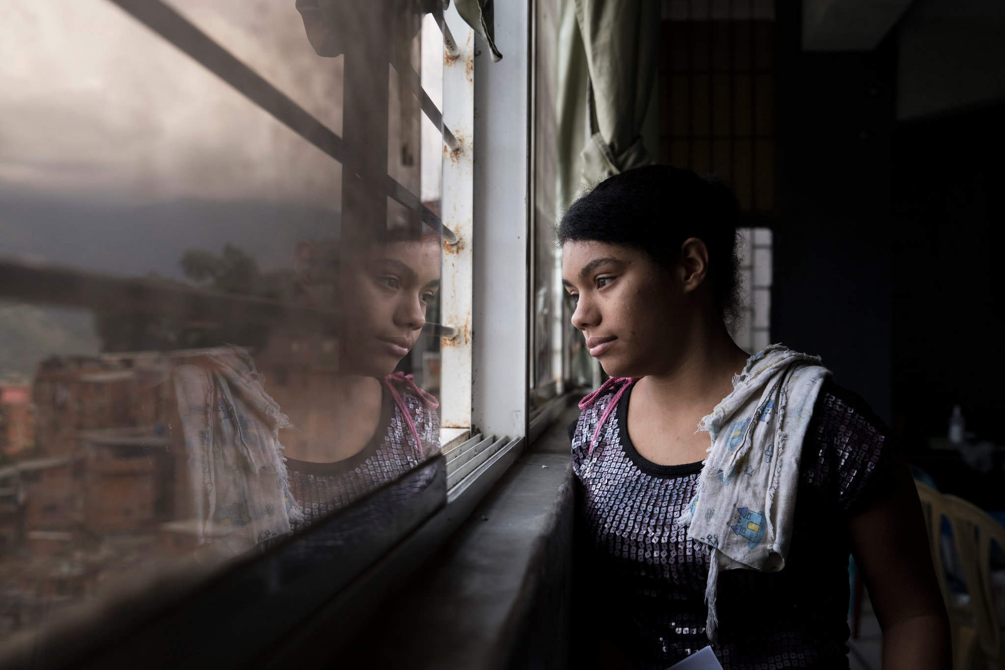 Venezuela á barmi glötunar