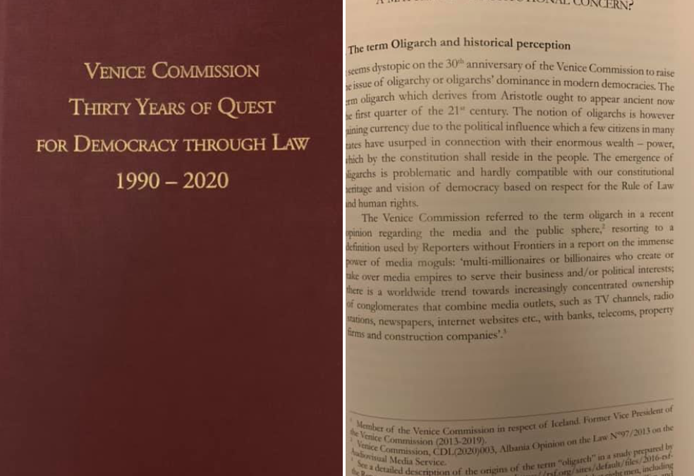 Ný bók – olígarkar og óheft vald þeirra utan ramma stjórnskipunar