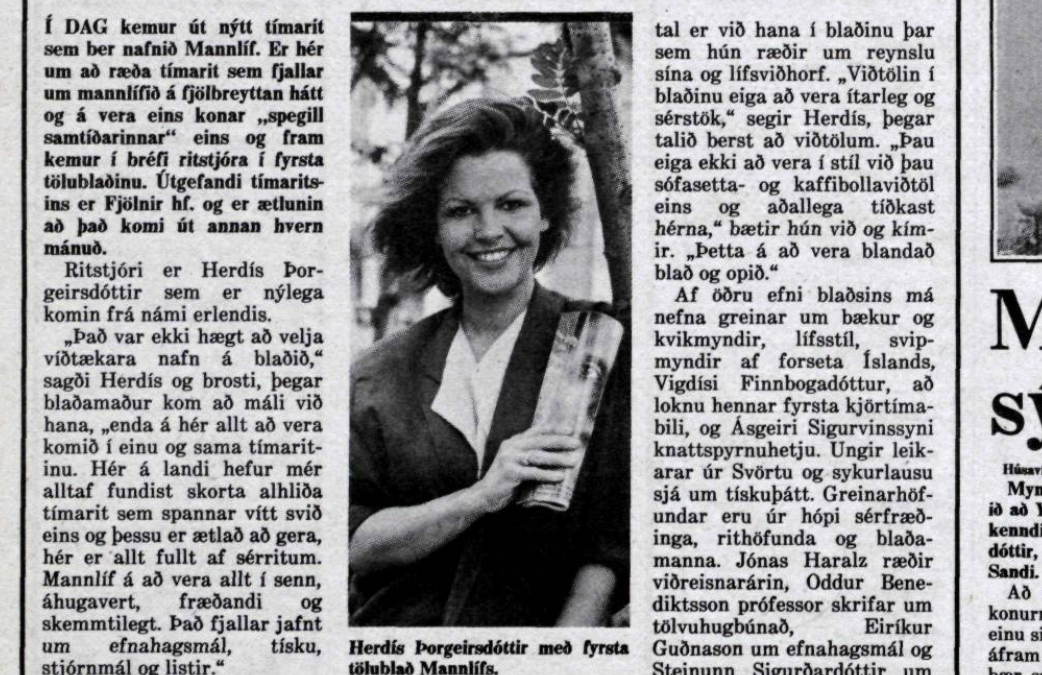 Ekki bara eitt tímaritið í viðbót