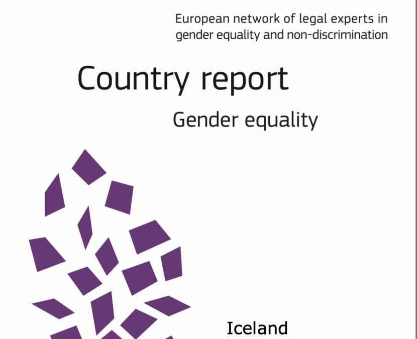 Ný skýrsla um jafnrétti á Íslandi
